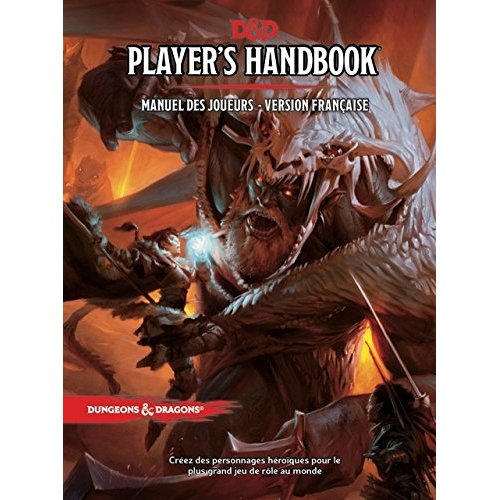Donjons et Dragons 5 manuel en Français