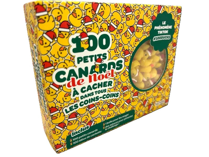 100 canards de Noël à cacher
