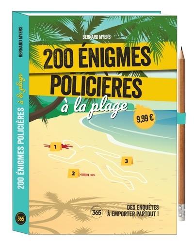 200 énigmes policières à la plage. Avec 1 crayon