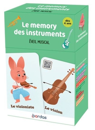 Le memory des instruments. Eveil musical