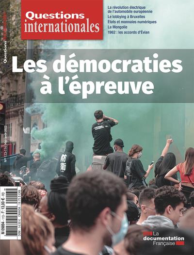 Questions internationales N° 113-114, mai-août 2022 : Les démocraties à l'épreuve