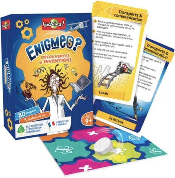 ENIGMES - DECOUVERTES ET INVENTIONS