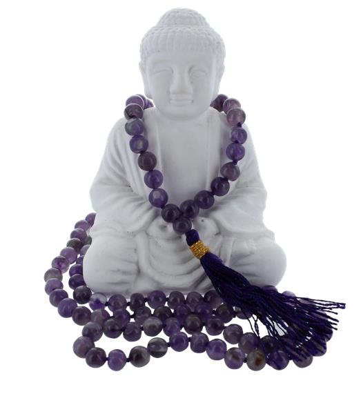 Collier Mala Améthyste