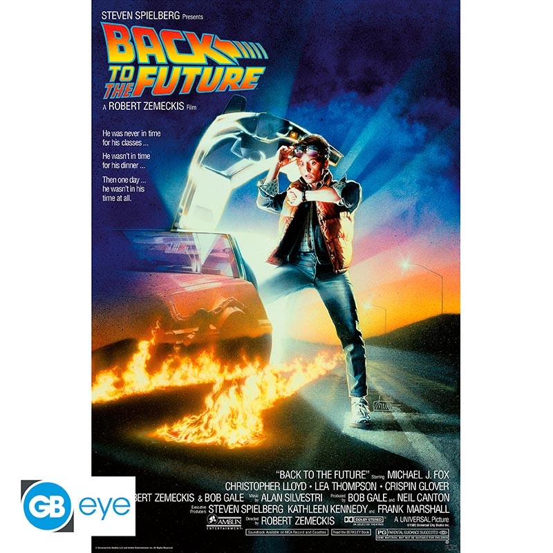 Retour vers le futur - Poster max roulé 91,5 x 61 cm : Affiche du film
