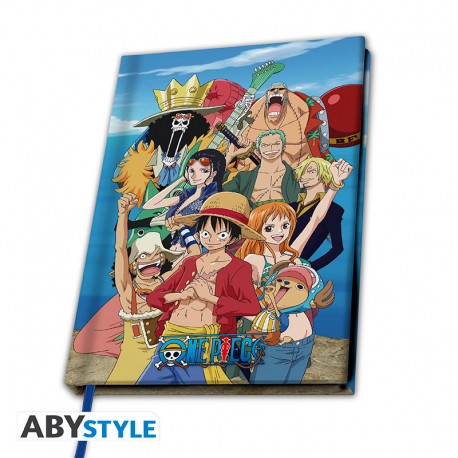 One Piece - Cahier A5 : Equipage Luffy