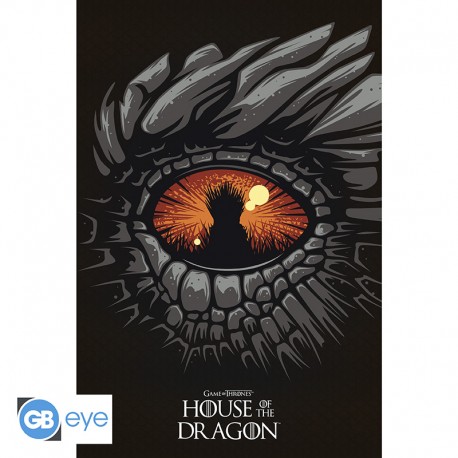 House of the Dragon - Poster maxi roulé 91,5 x 61 cm : Dragon