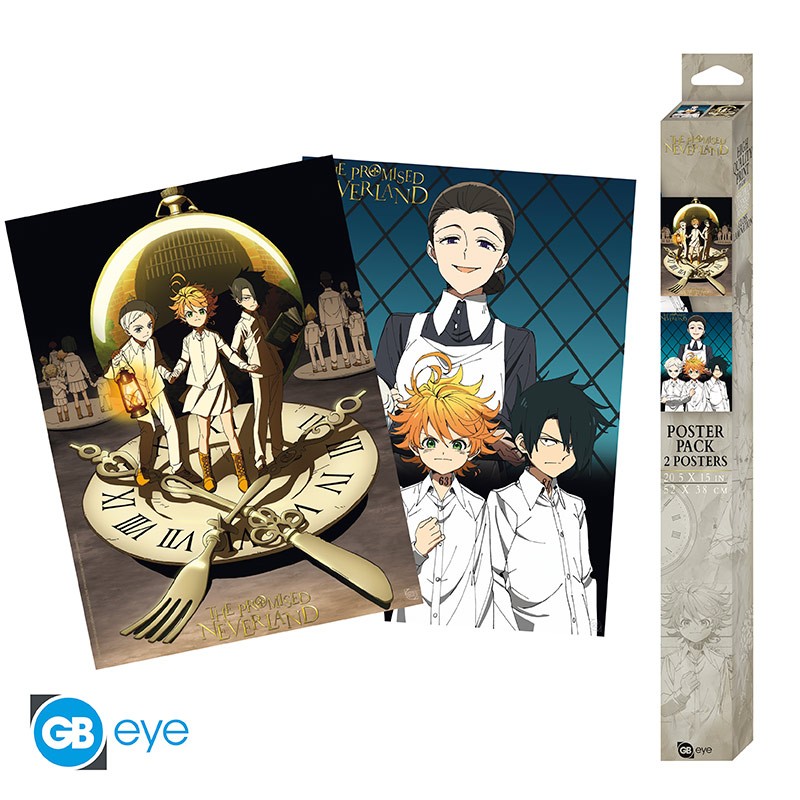 The Promised Neverland - Set 2 chibi posters : Série 1