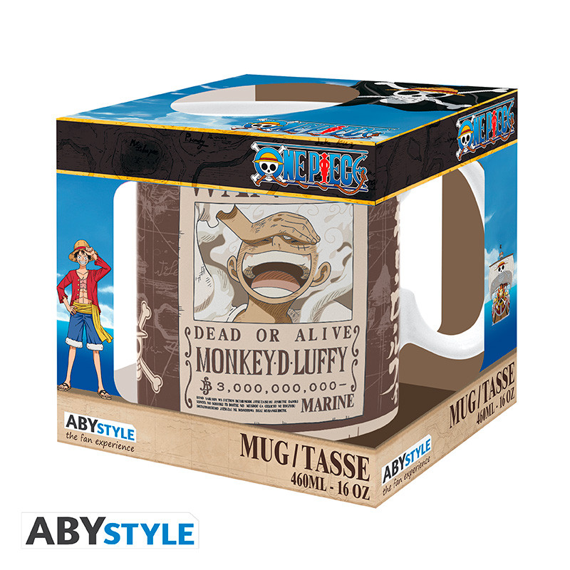One Piece - Mug 460 ml : Luffy Wanted