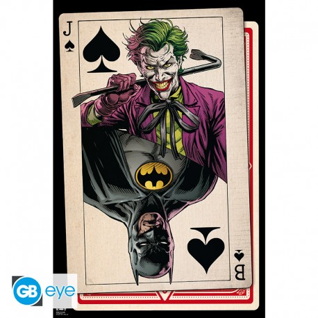 DC Comics - Poster maxi roulé 91,5 x 61 cm : Carte à jouer