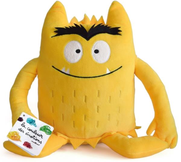 Peluche jaune. La couleur des émotions