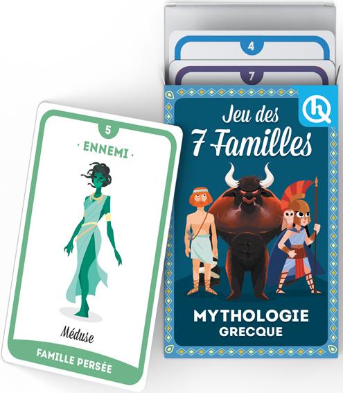 7 FAMILLES MYTHOLOGIE GRECQUE