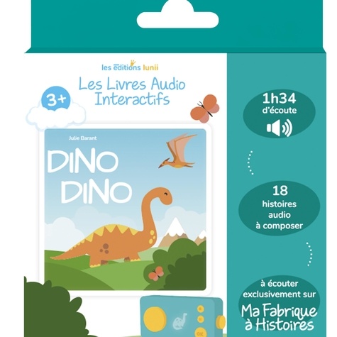Coffret livre audio - dino dino
