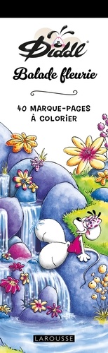 Diddl Balade fleurie. 40 marque-pages à colorier