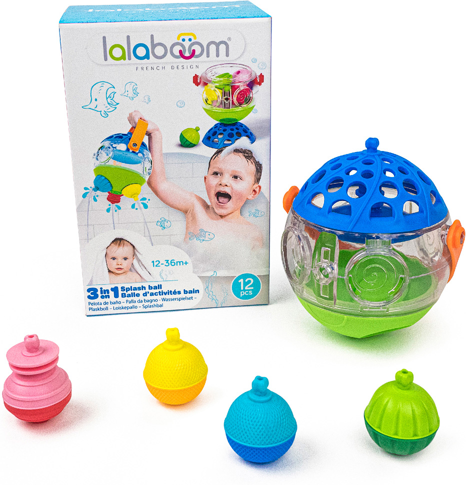 COFFRET 3 EN 1 - BALLE D'ACTIVITES BAIN
