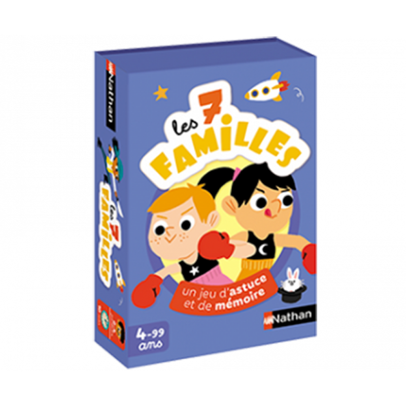 Les 7 familles - Jeu d'astuce et de mémoire