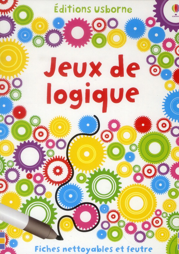 Jeux de logique. Fiches nettoyables et feutre