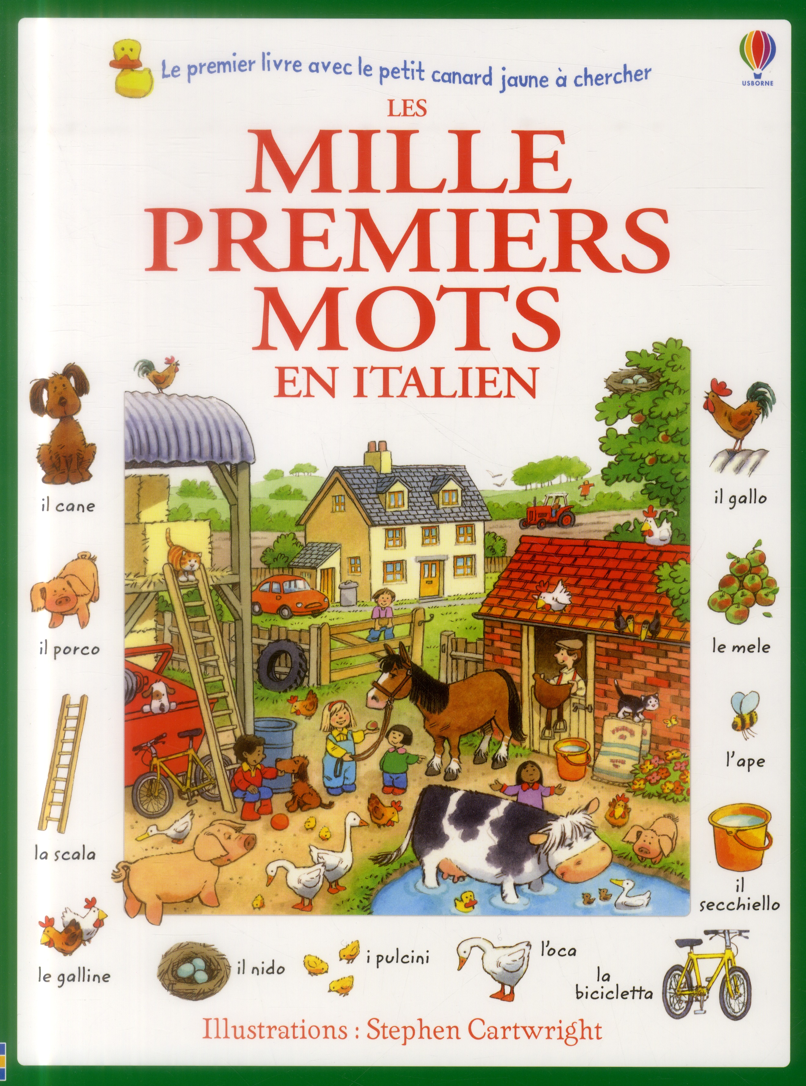 Les mille premiers mots en italien (vert)