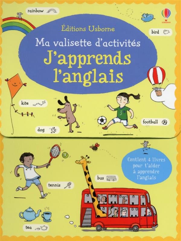 MA VALISETTE D'ACTIVITES - J'APPRENDS L'ANGLAIS