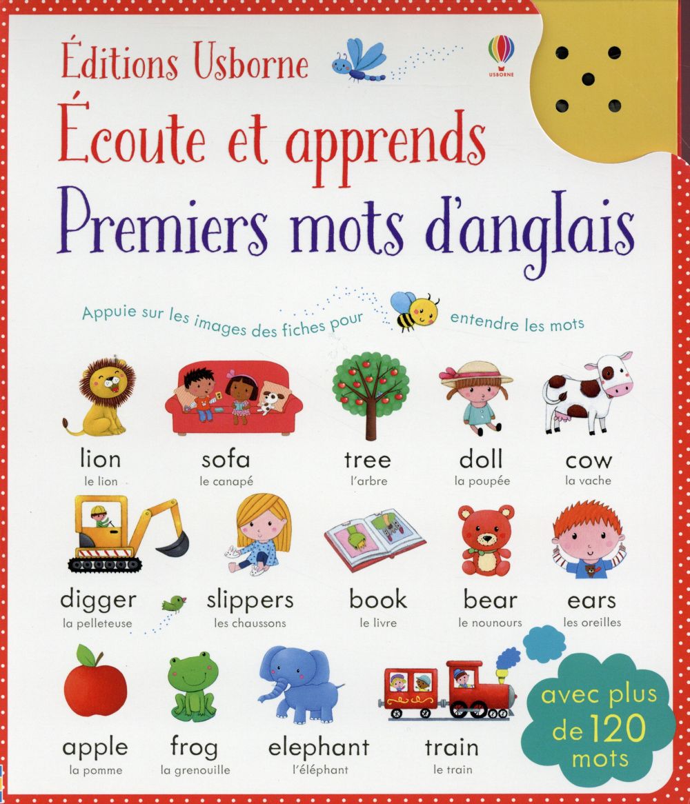ECOUTE ET APPRENDS - PREMIERS MOTS D'ANGLAIS