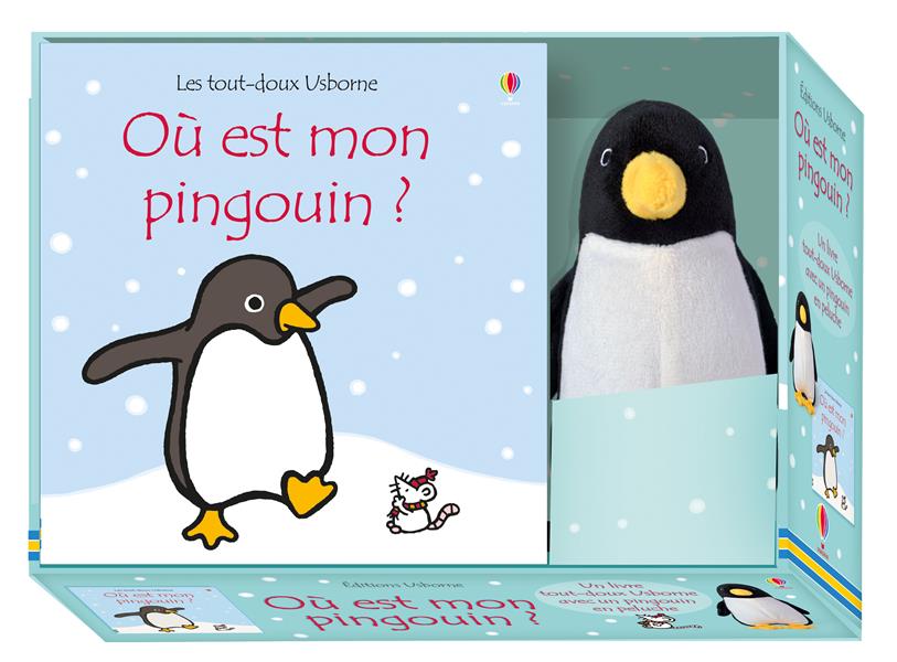 Où est mon pingouin ? 1 Livre et 1 peluche