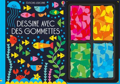 Dessine avec des gommettes