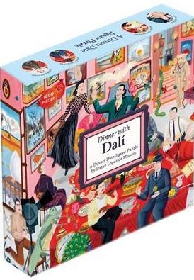 PUZZLE - 1000 PIECE: DINNER WITH DALI, DINNER DATE