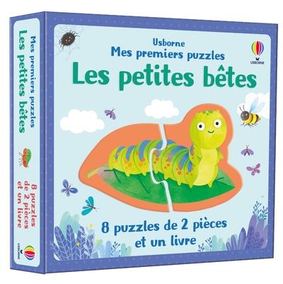 Les petites bêtes. Avec 8 puzzle de 2 pièces et un livre