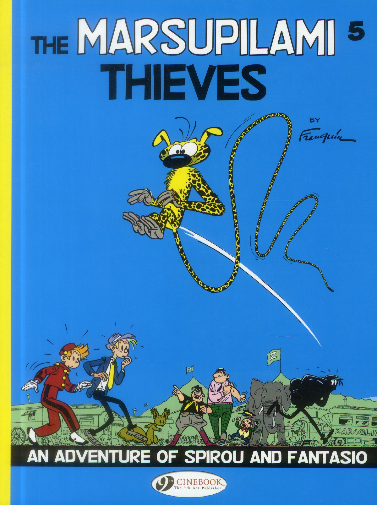 SPIROU & FANTASIO - TOME 5 THE MARSUPILAMI THIEVES