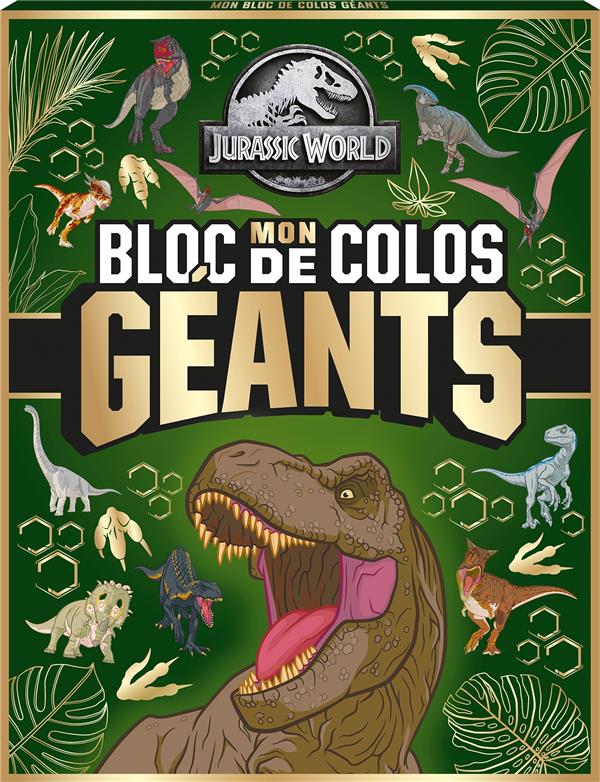 Mon bloc de colos géants Jurassic World