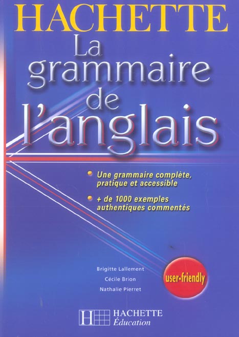 La grammaire de l'anglais