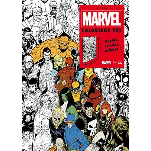 Marvel. Coloriage XXL