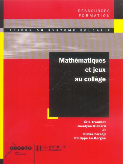 Mathématiques et jeux au collège