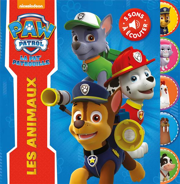 Paw patrol la pat'patrouille. Les animaux