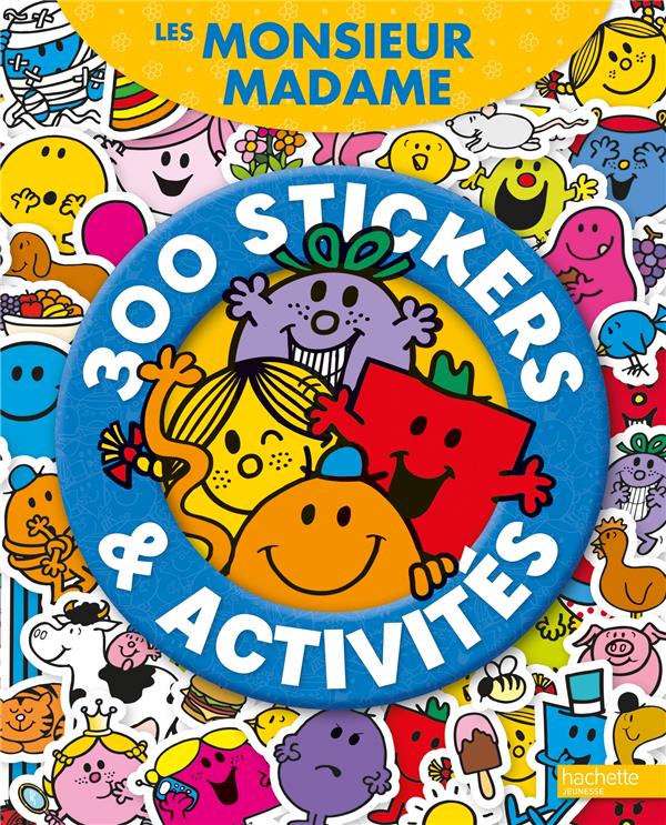 300 stickers & activités Les Monsieur Madame