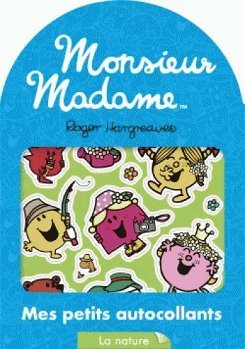 Monsieur Madame. Mes petits autocollants. La nature