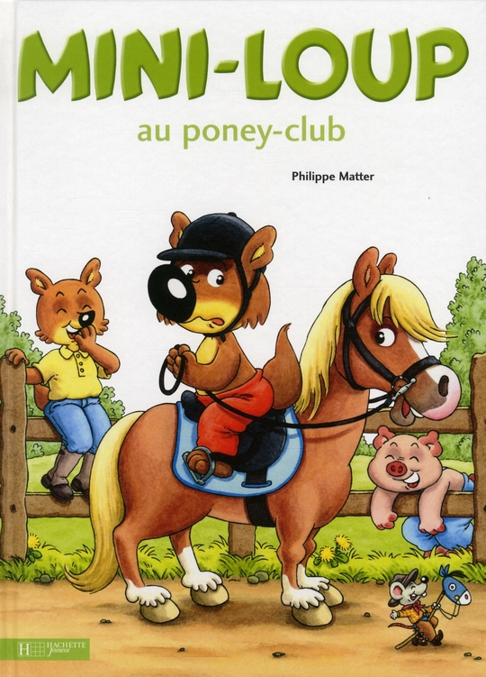 Mini-Loup : Mini-Loup au poney-club