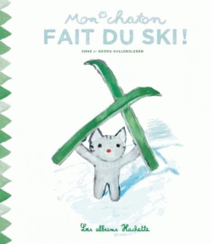 Mon chaton fait du ski !