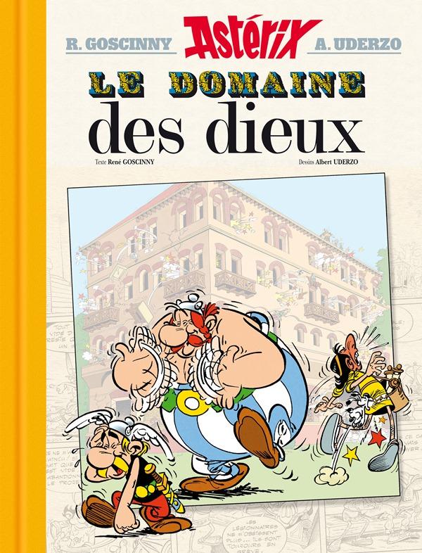 Astérix Tome 17 : Le domaine des Dieux. Edition de luxe