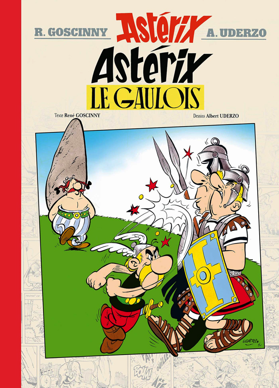 Astérix Tome 1 : Astérix le gaulois. Edition de luxe