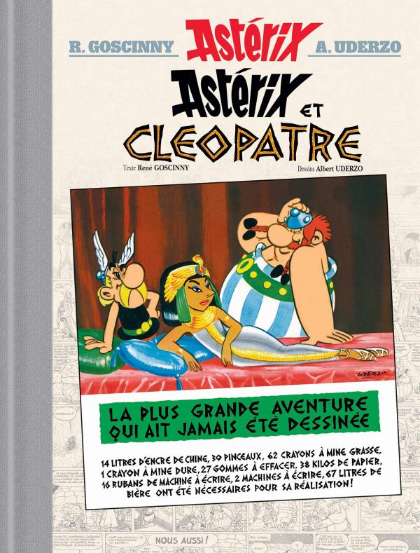 Astérix Tome 6 : Astérix et Cléopâtre. Edition de luxe