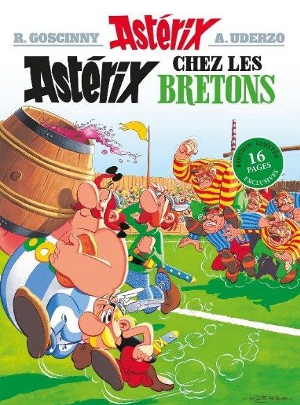Astérix Tome 8 : Astérix chez les Bretons - Edition limitée avec 16 pages exclusives