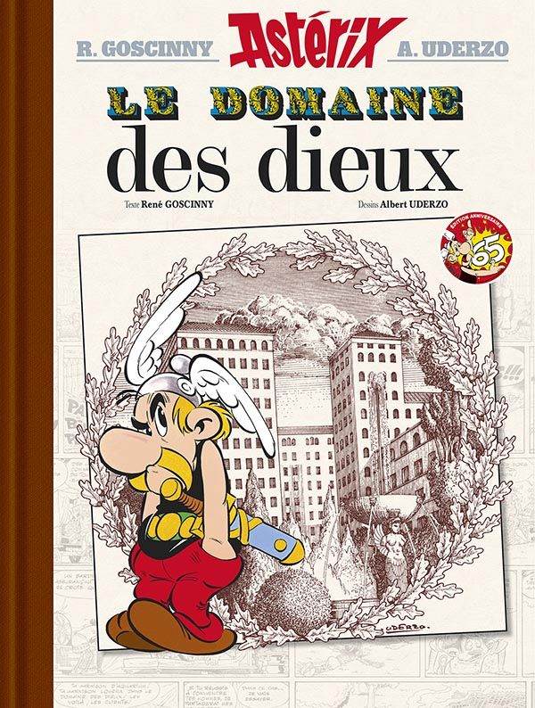 Astérix Tome 17 : Le domaine des dieux - Edition anniversaire de luxe