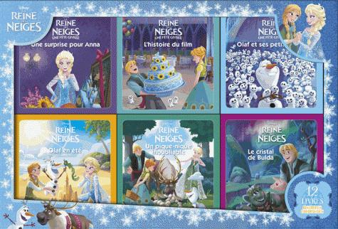 La Reine des Neiges. Coffret 6 histoires 6 coloriages