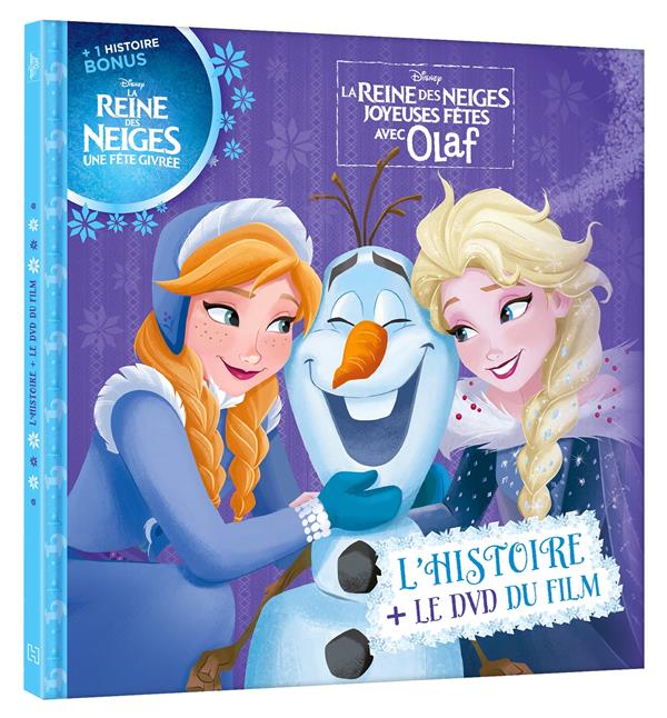 La reine des neiges - Joyeuses fêtes avec Olaf. 1 histoire bonus Une fête givrée, avec 1 DVD