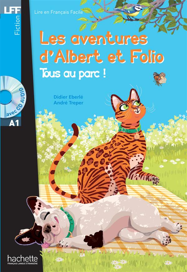 Les aventures d'Albert et Folio. Tous au parc ! Avec 1 CD audio