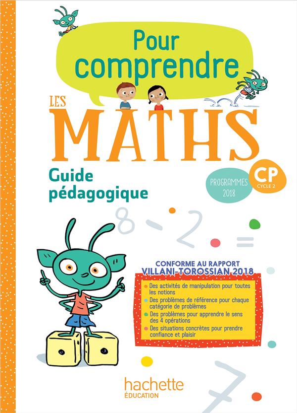 Mathématiques CP Pour comprendre les maths. Guide pédagogique, Edition 2019
