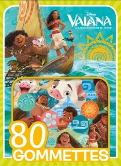VAIANA - 80 GOMMETTES DISNEY
