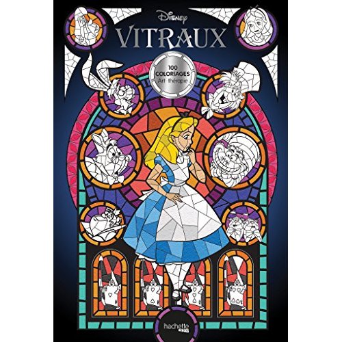 Disney vitraux. 100 coloriages