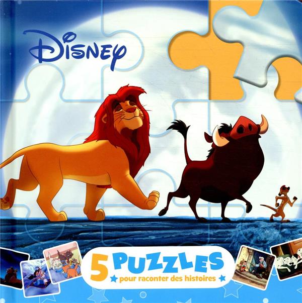 Disney. 5 puzzles pour raconter des histoires
