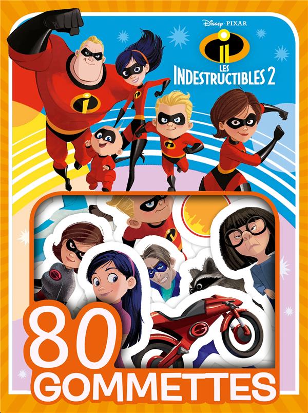 80 gommettes Les Indestructibles 2